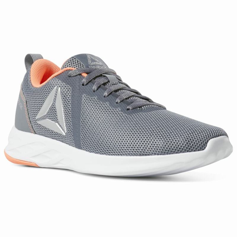 Bocanci Munte Reebok Astroride Essential Dama Gri/Albi Romania MU7669TX